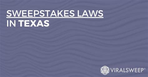 texas sweepstakes law
